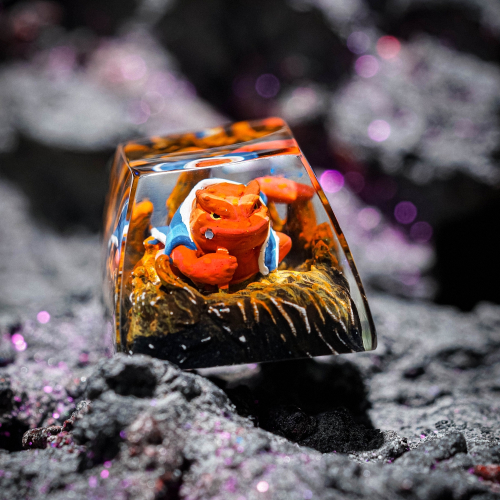 Naruto - Gammabunta Artisan Keycap Breakwooden 3
