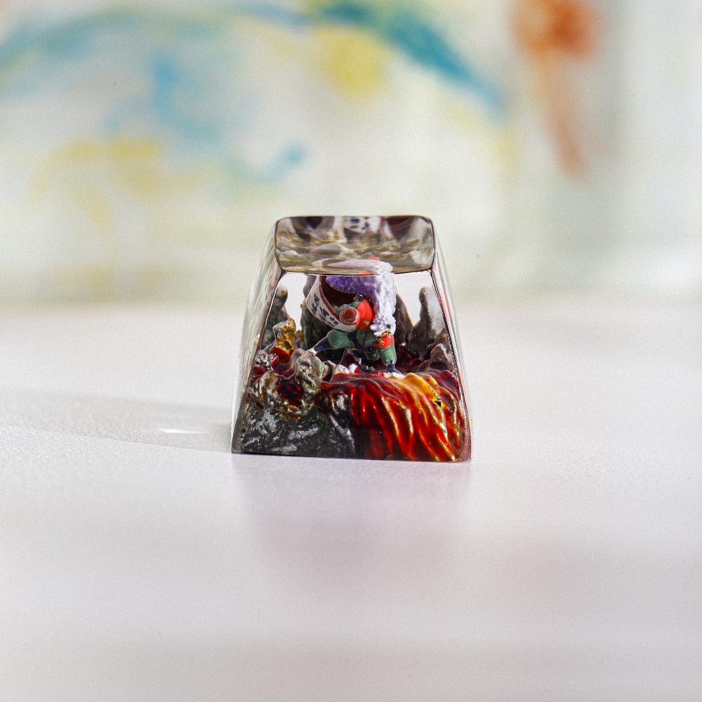 Naruto - Jiraiya Artisan Keycap Breakwooden