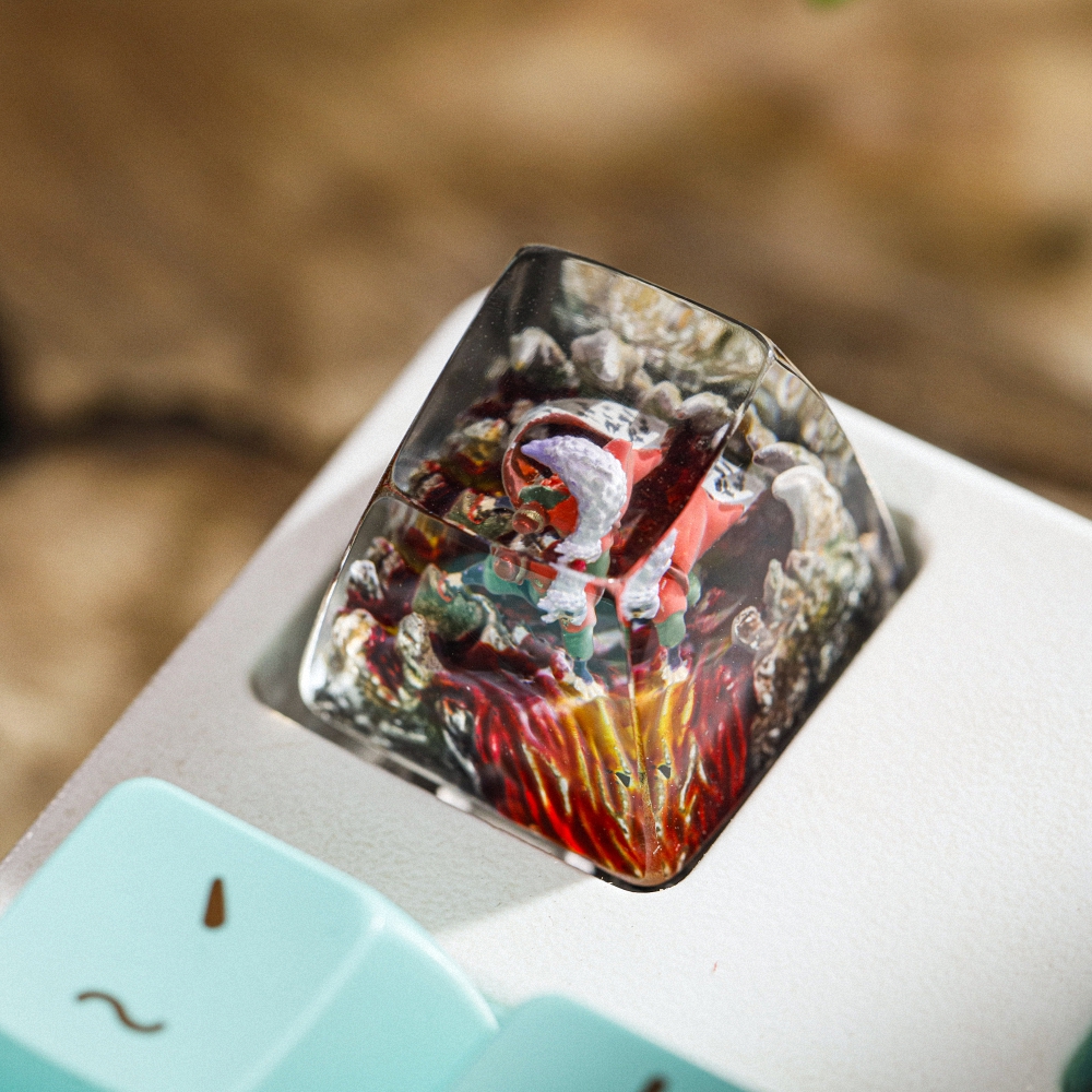 Naruto - Jiraiya Artisan Keycap Breakwooden