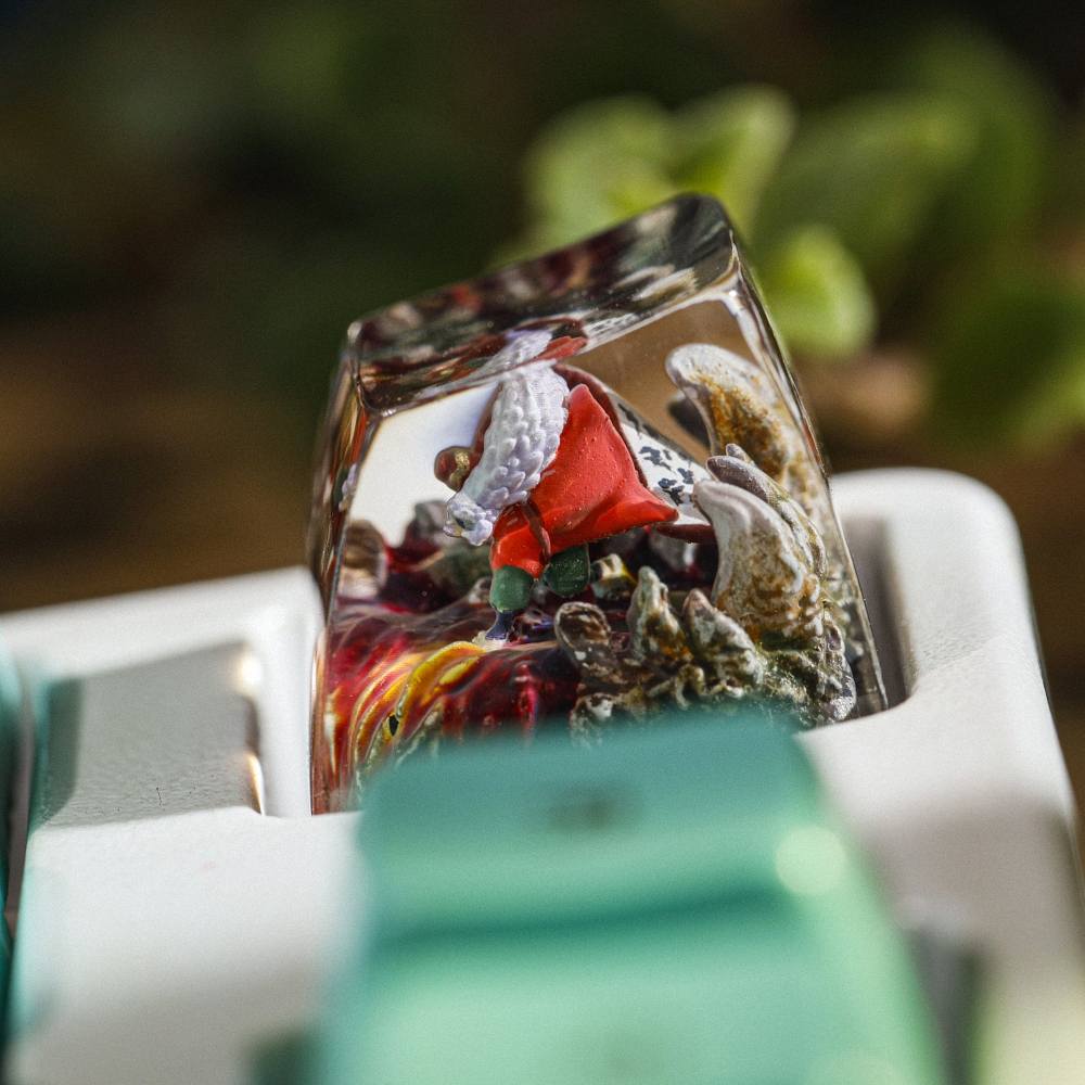 Naruto - Jiraiya Artisan Keycap Breakwooden