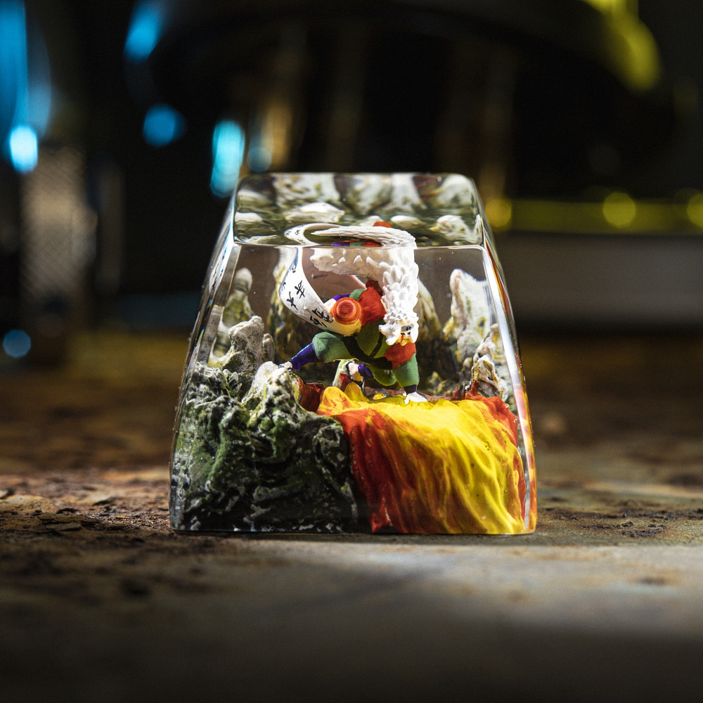 Naruto - Jiraiya Artisan Keycap Breakwooden 2