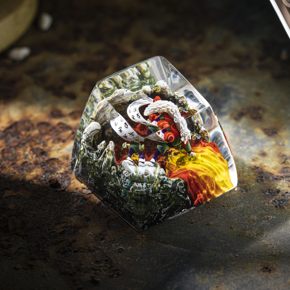 Naruto - Jiraiya Artisan Keycap Breakwooden 2