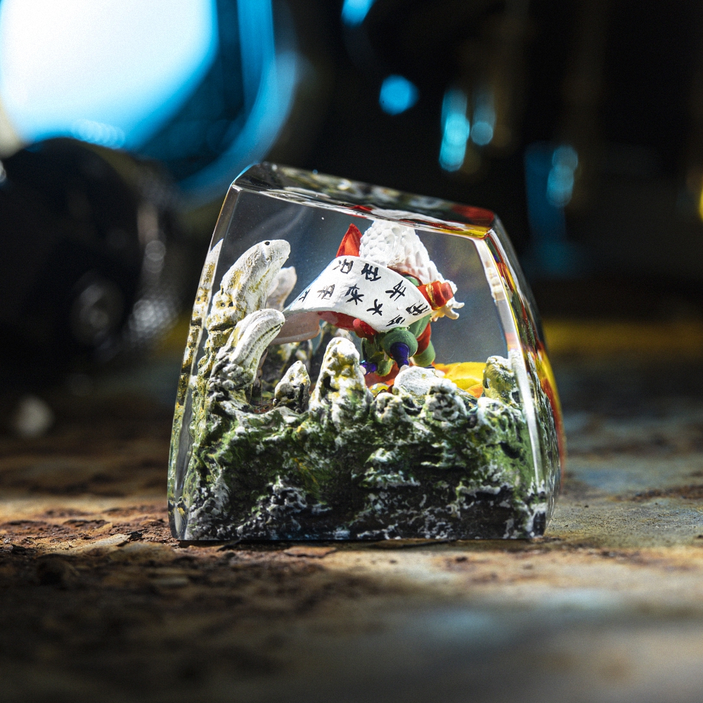 Naruto - Jiraiya Artisan Keycap Breakwooden 2