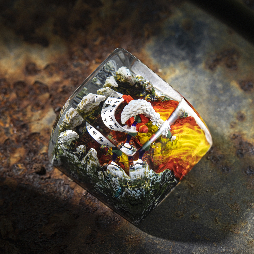 Naruto - Jiraiya Artisan Keycap Breakwooden 2