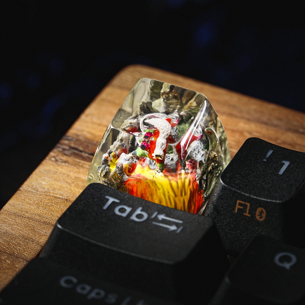 Naruto - Jiraiya Artisan Keycap Breakwooden 3