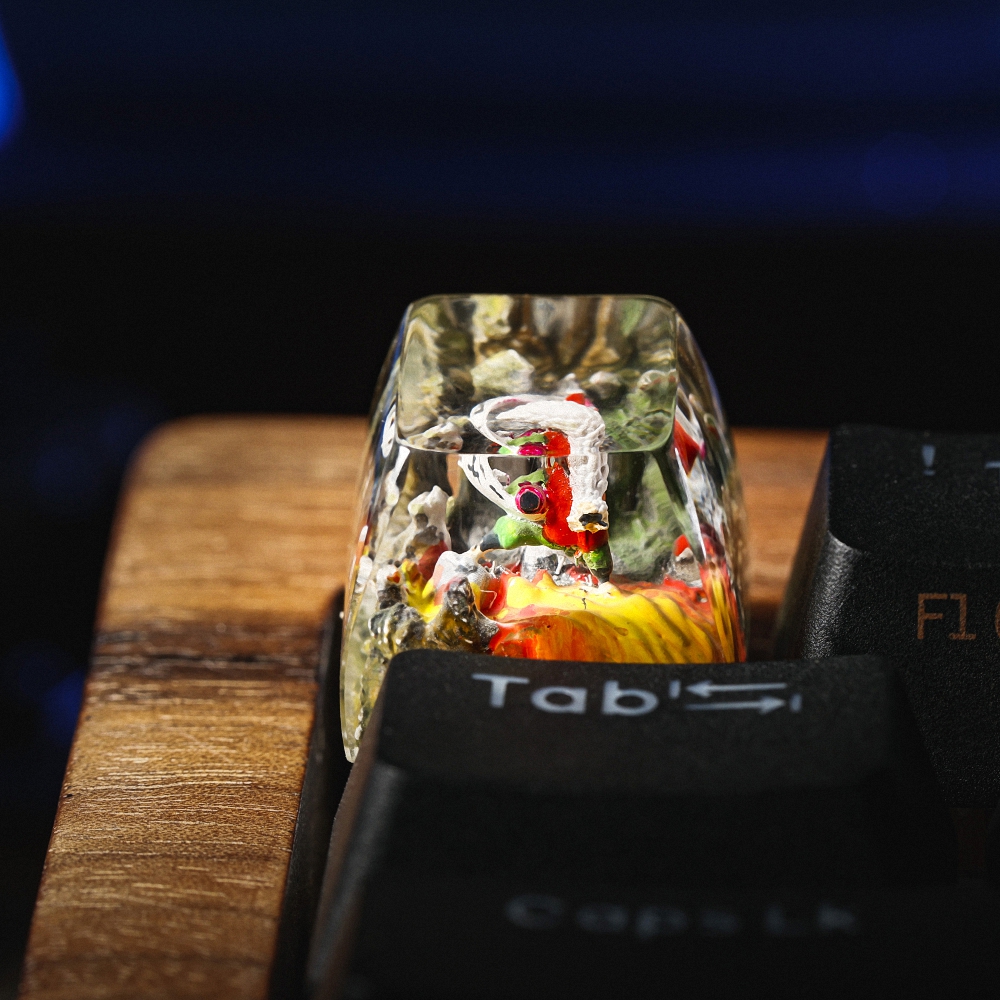 Naruto - Jiraiya Artisan Keycap Breakwooden 3
