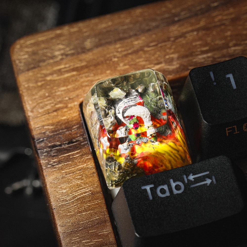 Naruto - Jiraiya Artisan Keycap Breakwooden 3