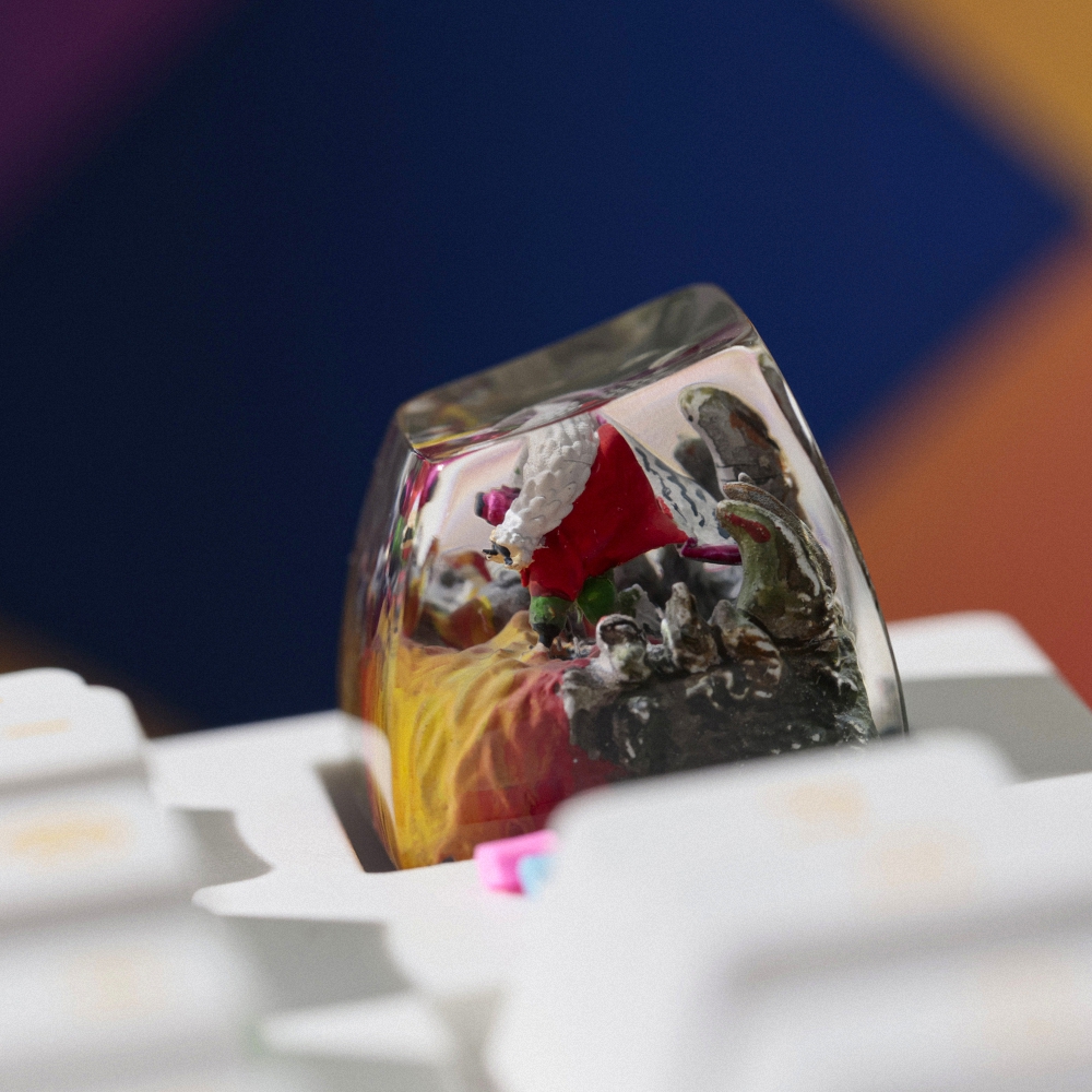 Naruto - Jiraiya Artisan Keycap Breakwooden 4