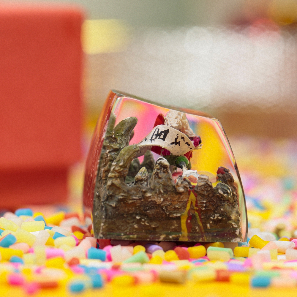 Naruto - Jiraiya Artisan Keycap Breakwooden 5