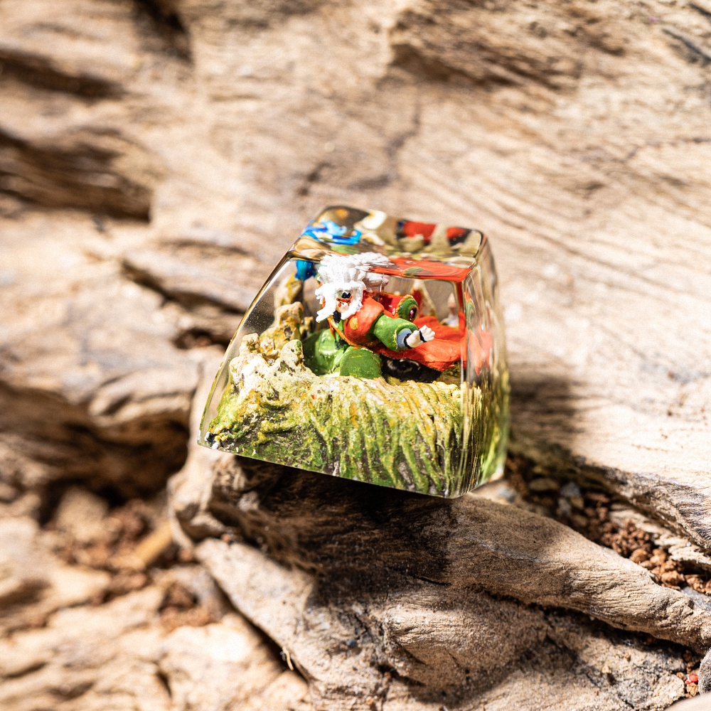 Naruto - Jiraiya Artisan Keycap Breakwooden 7