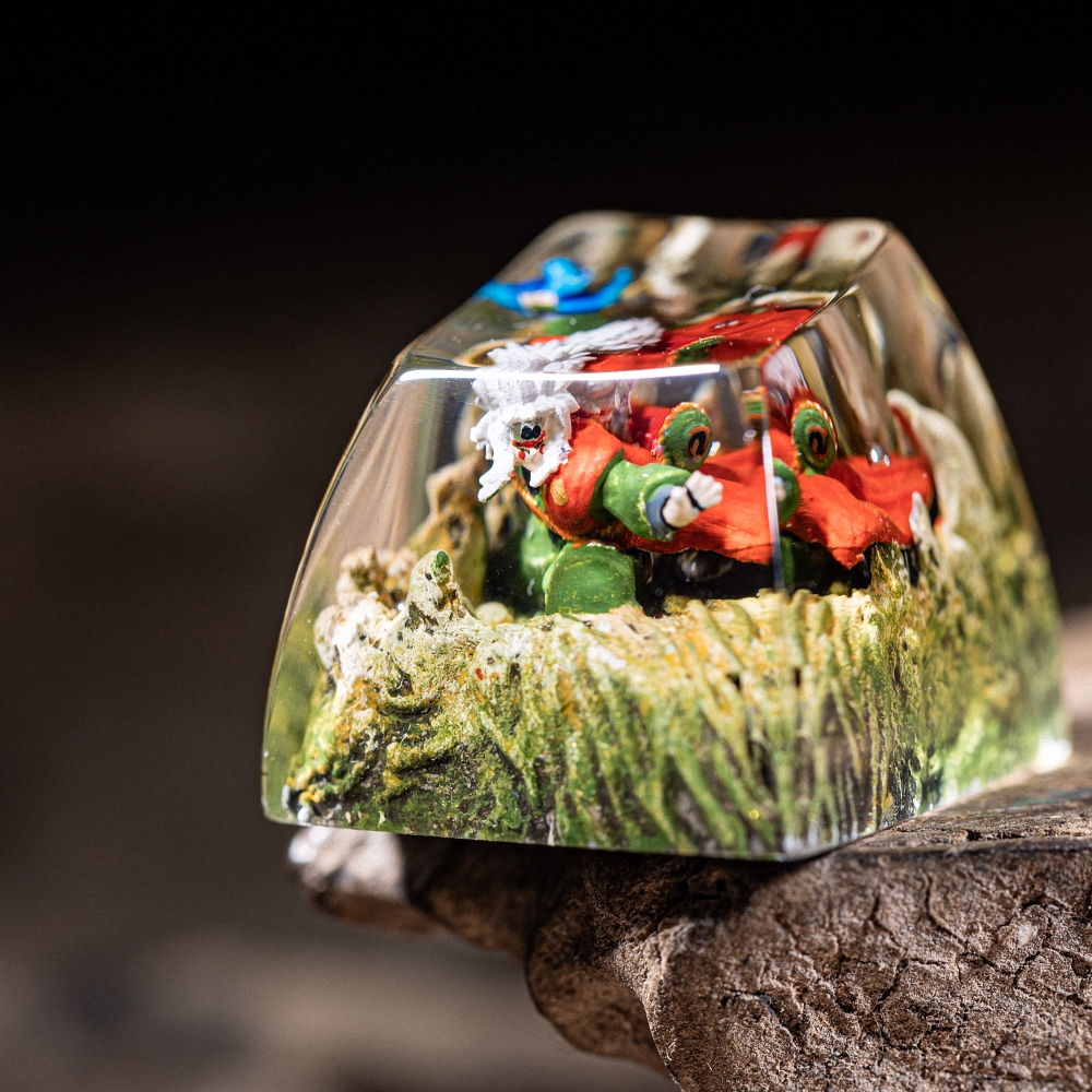 Naruto - Jiraiya Artisan Keycap Breakwooden 7