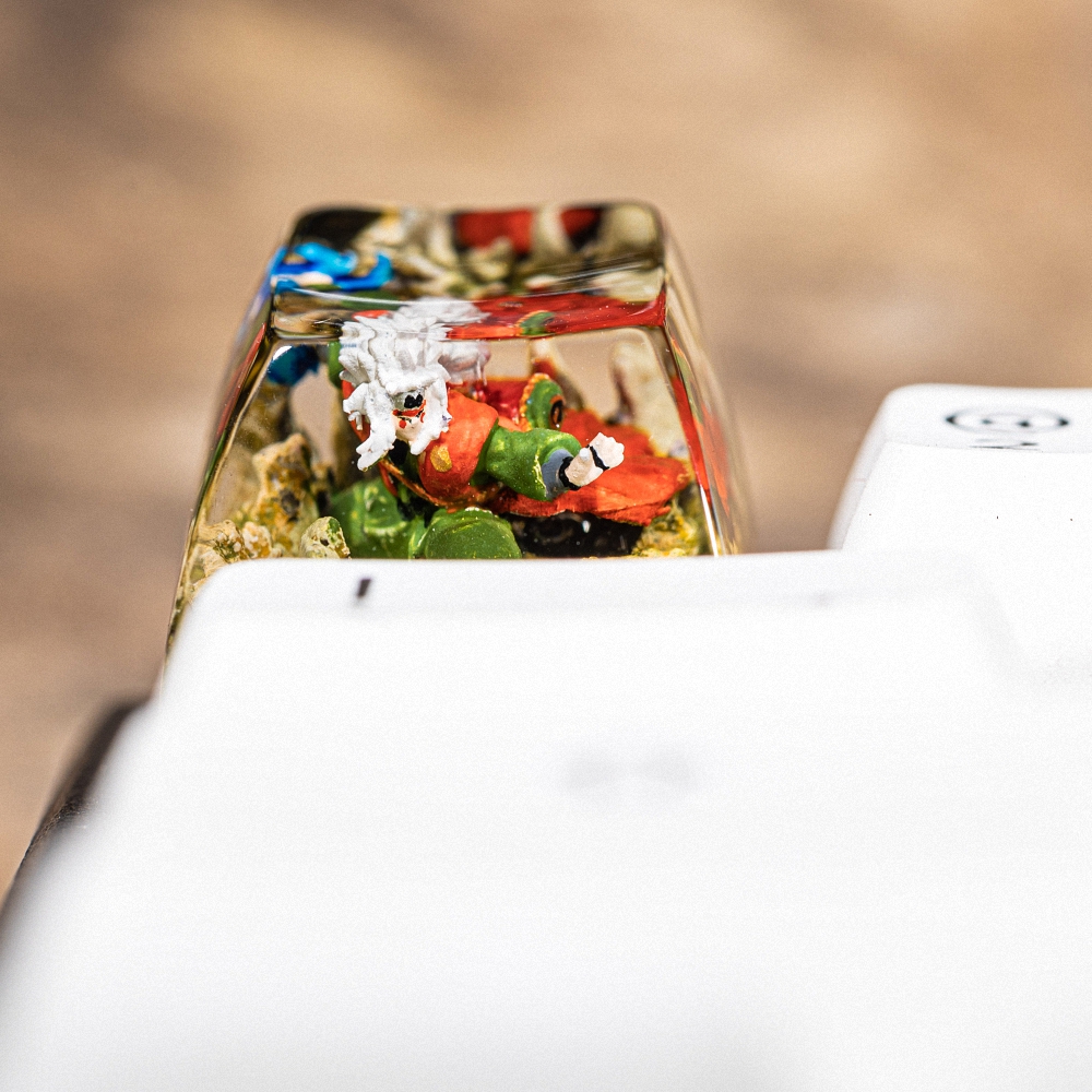 Naruto - Jiraiya Artisan Keycap Breakwooden 7