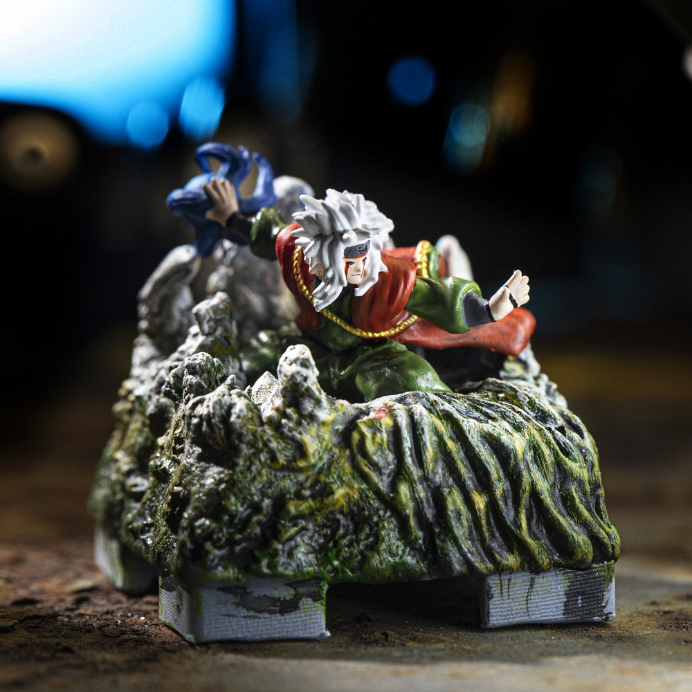 Naruto - Jiraiya Artisan Keycap Breakwooden 8