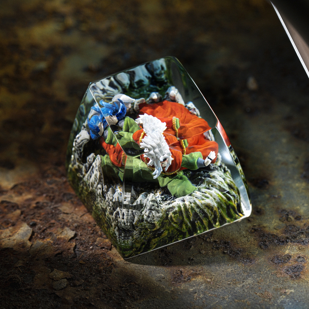 Naruto - Jiraiya Artisan Keycap Breakwooden 8