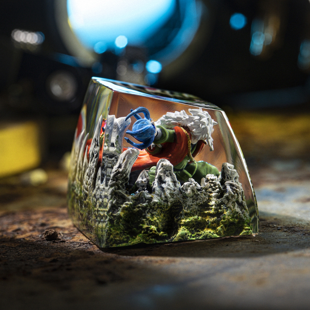 Naruto - Jiraiya Artisan Keycap Breakwooden 8