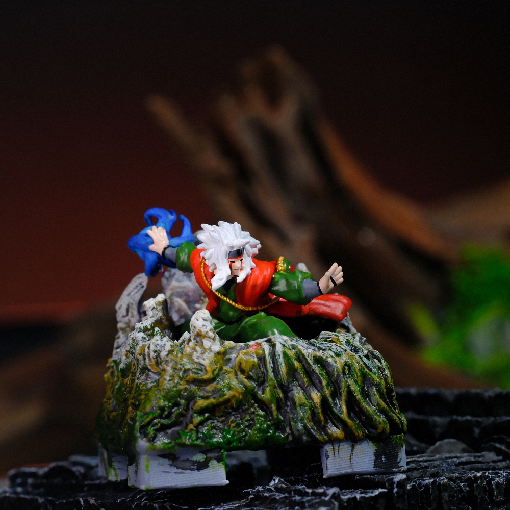 Naruto - Jiraiya Artisan Keycap Breakwooden 9