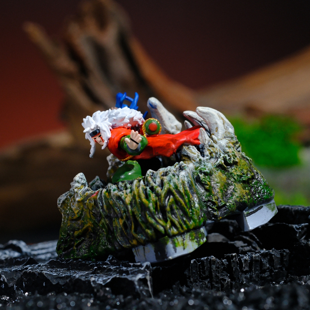 Naruto - Jiraiya Artisan Keycap Breakwooden 9