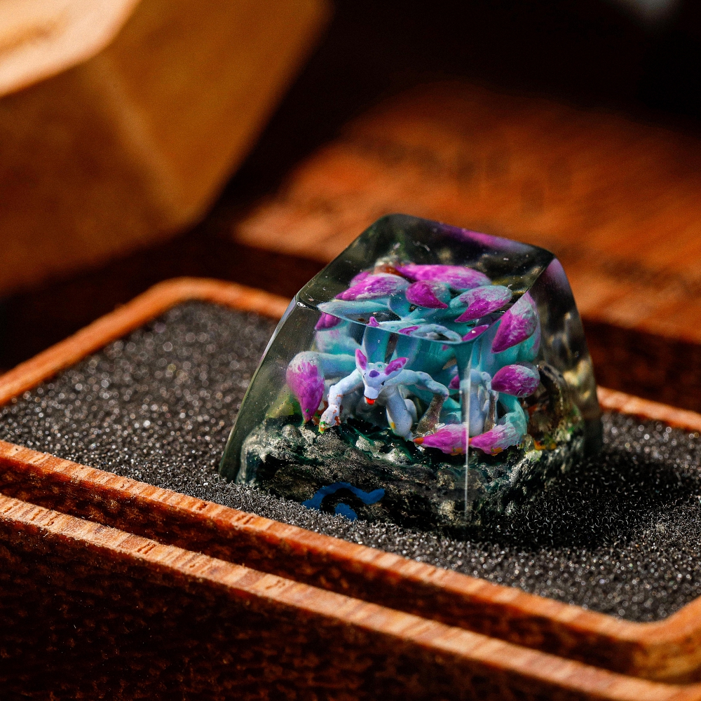 Naruto - Kurama Artisan Keycap Breakwooden 4