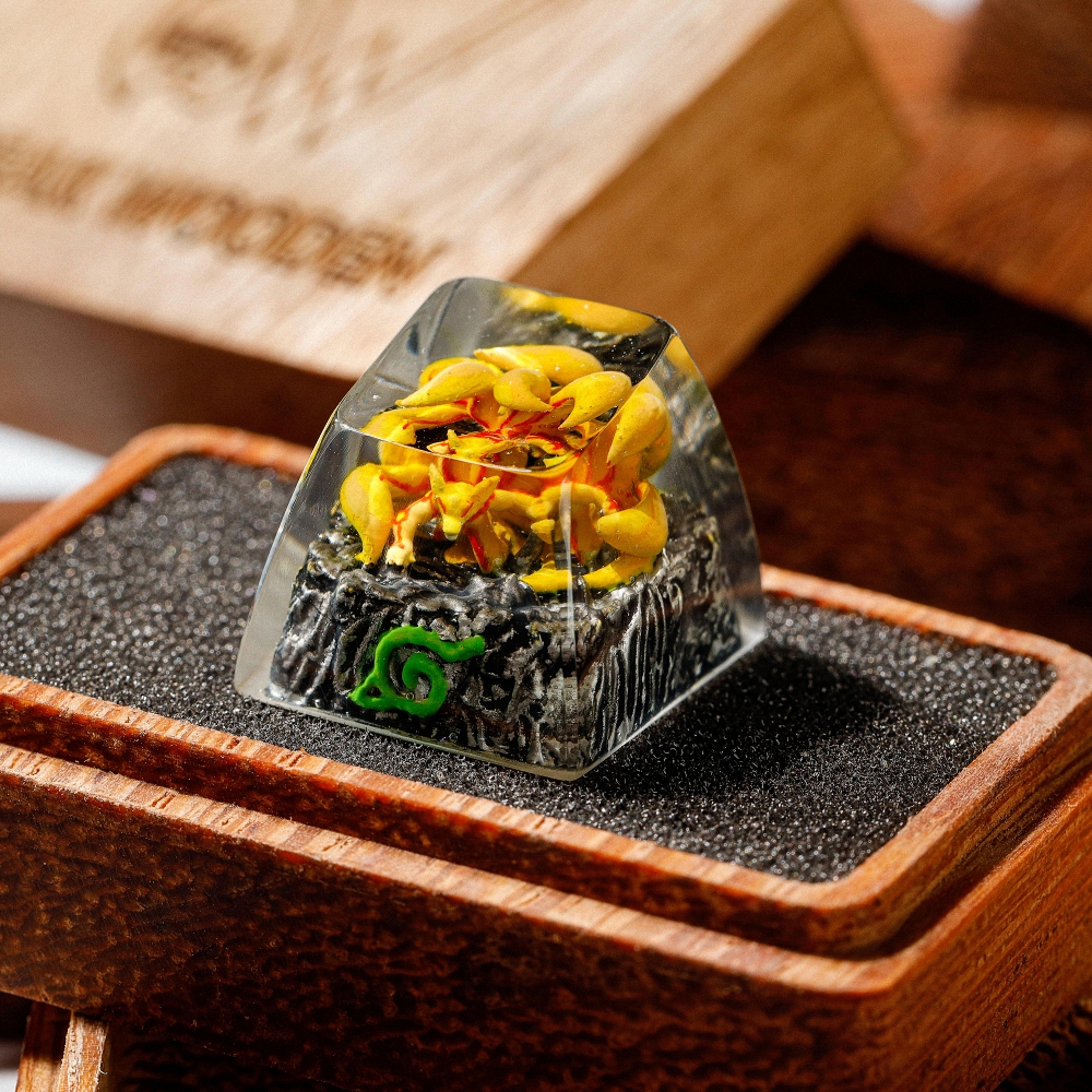 Naruto - Kurama Artisan Keycap Breakwooden 5