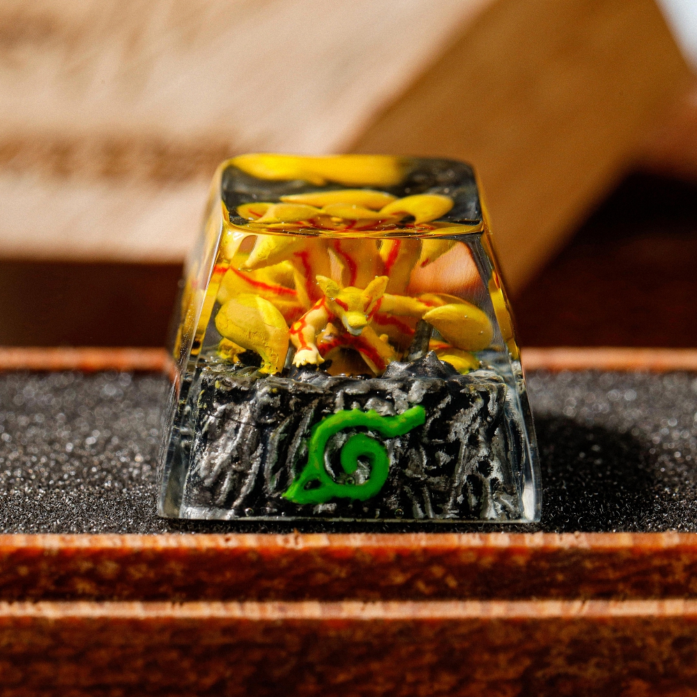Naruto - Kurama Artisan Keycap Breakwooden 5
