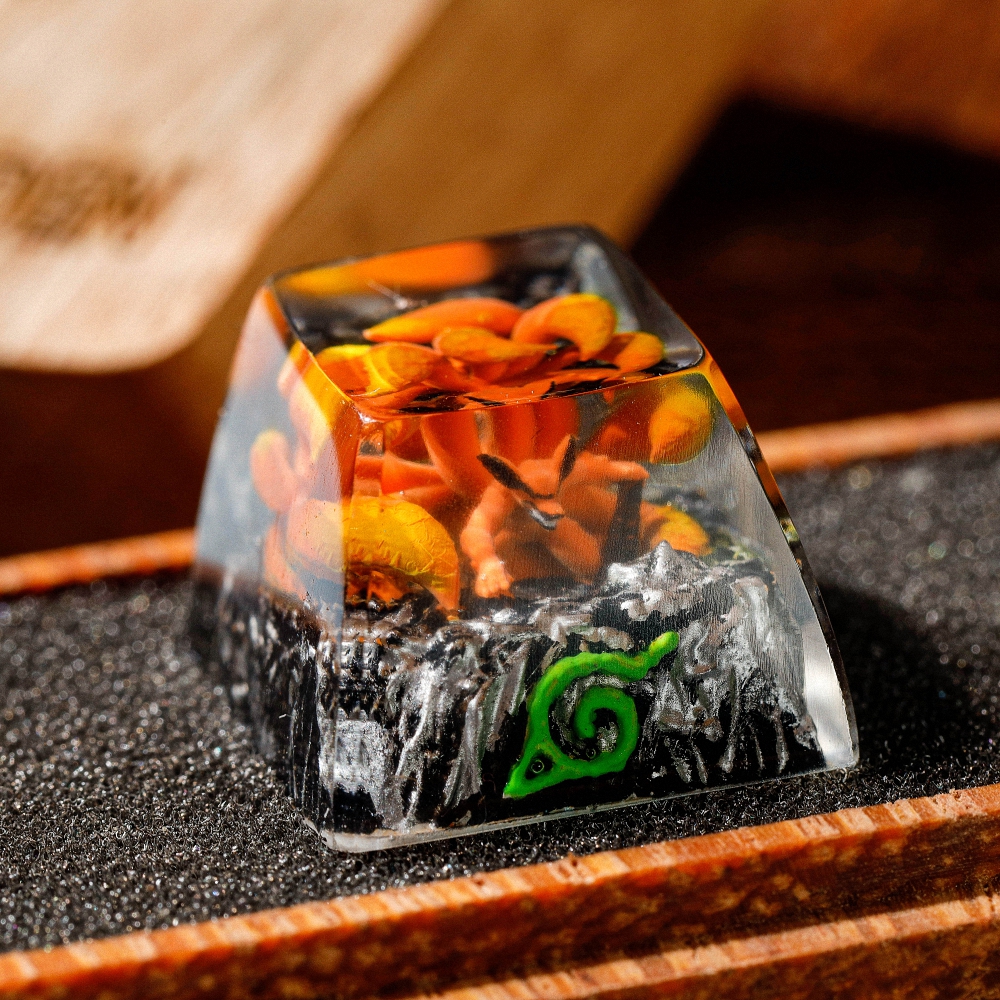 Naruto - Kurama Artisan Keycap Breakwooden 5