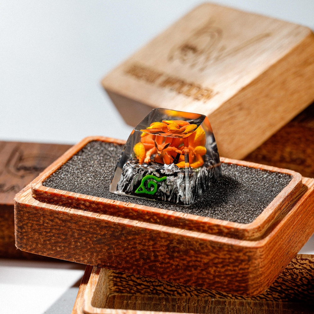 Naruto - Kurama Artisan Keycap Breakwooden 5
