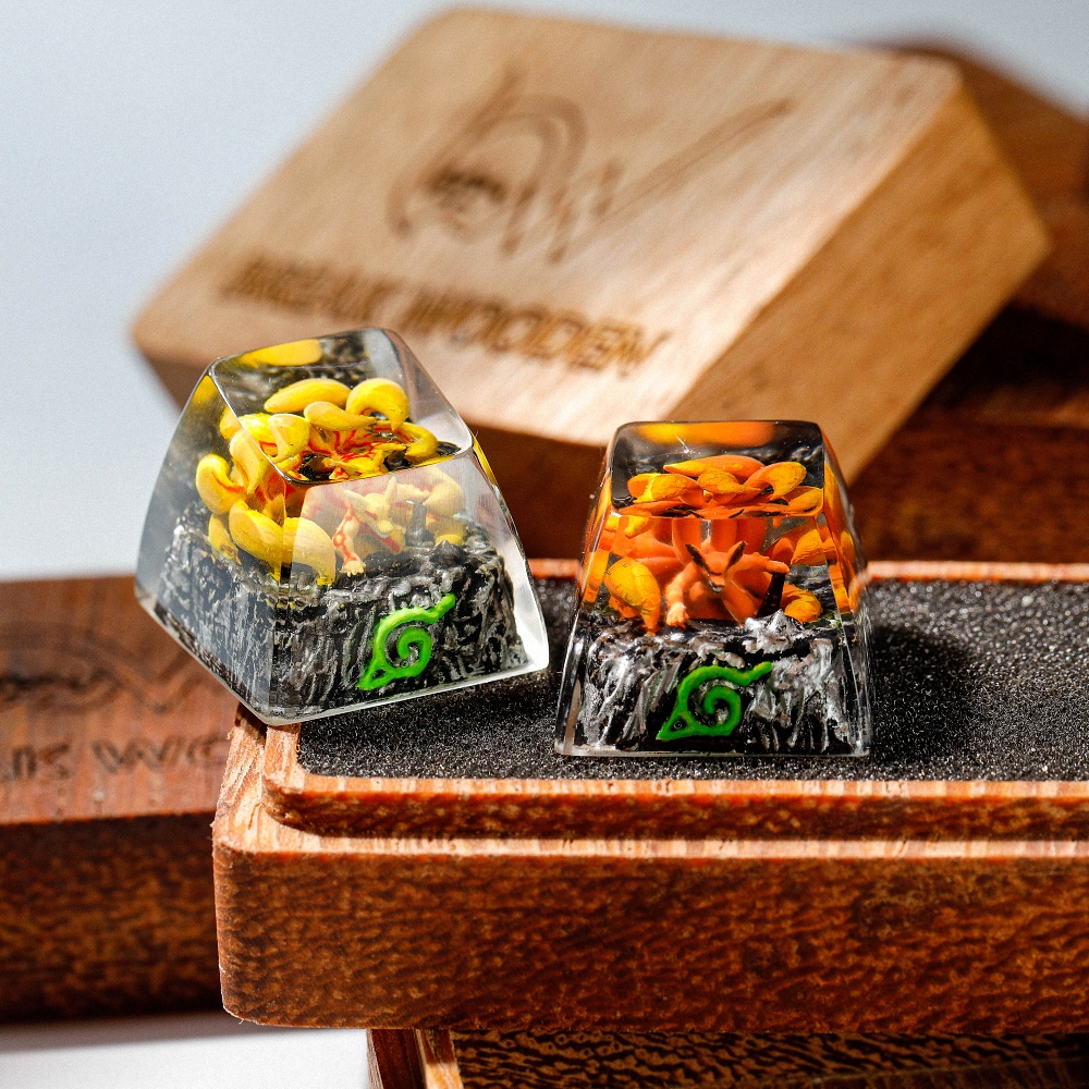 Naruto - Kurama Artisan Keycap Breakwooden 5