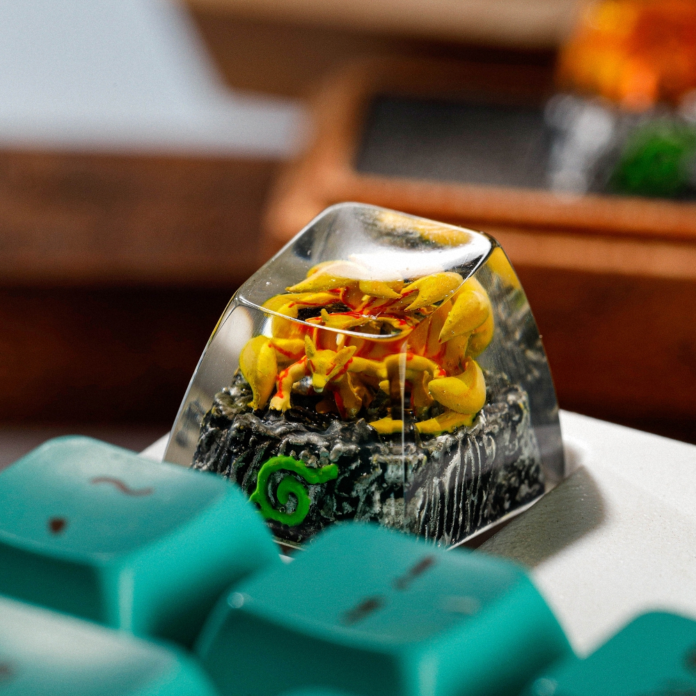 Naruto - Kurama Artisan Keycap Breakwooden 6