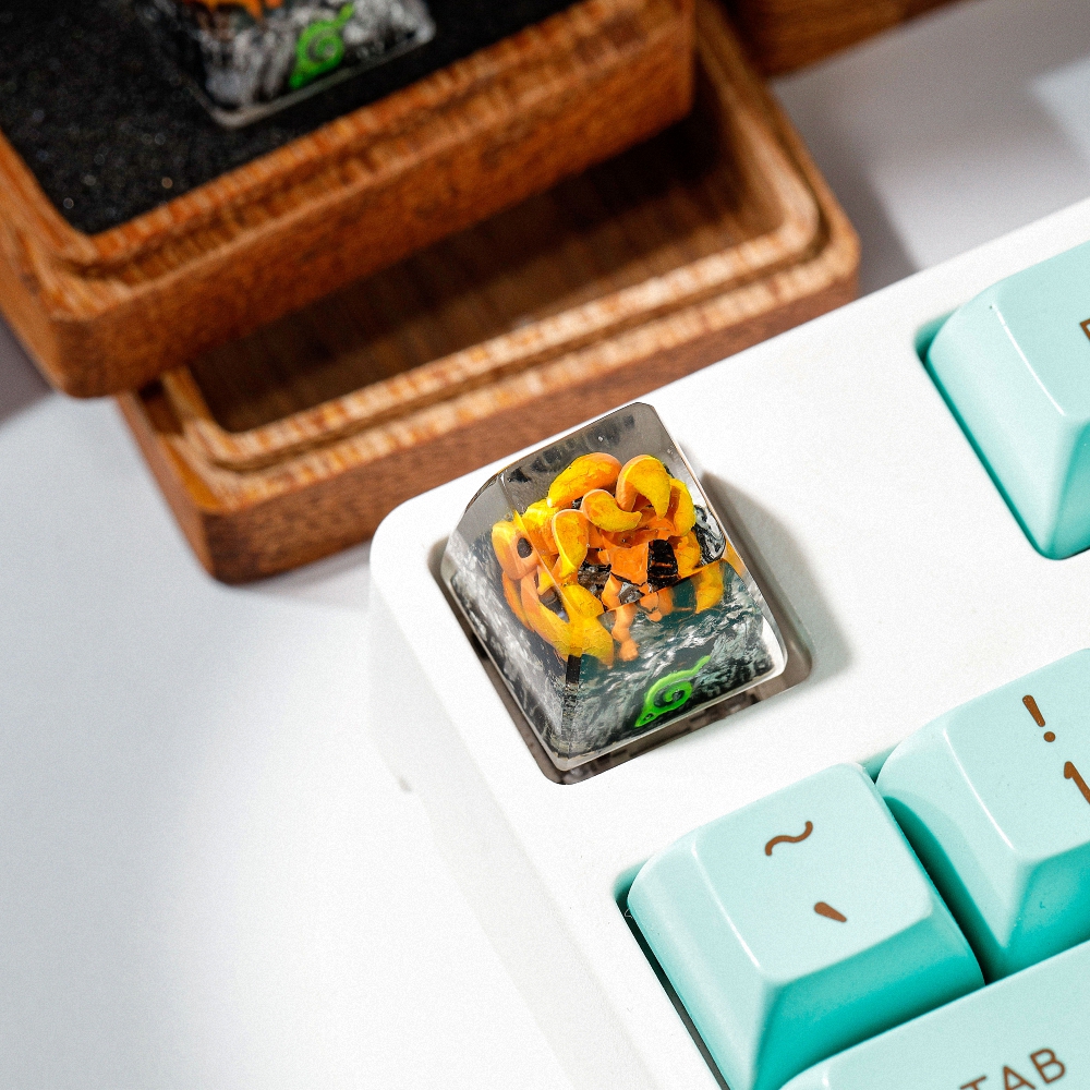 Naruto - Kurama Artisan Keycap Breakwooden 6