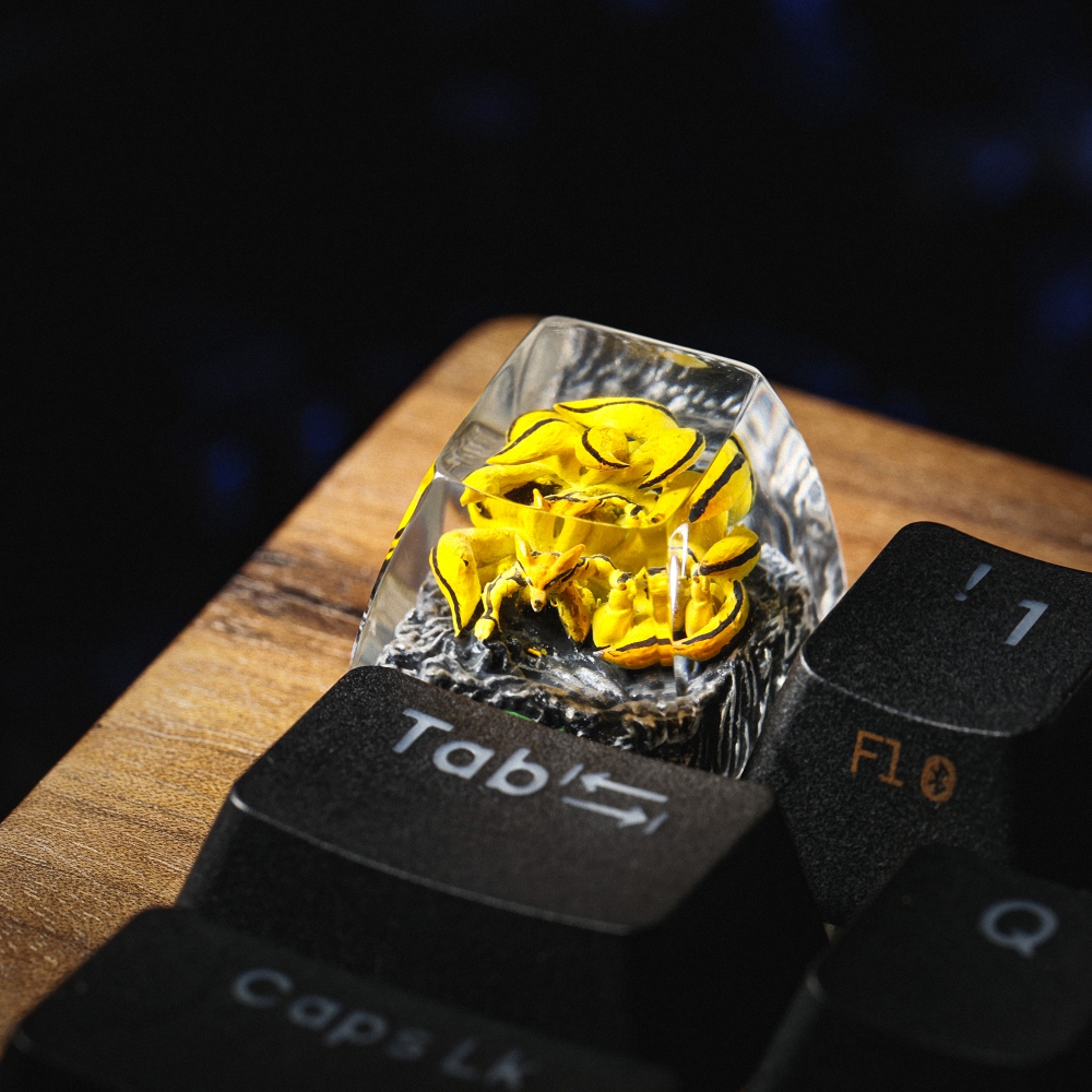 Naruto - Kurama Artisan Keycap Breakwooden 7