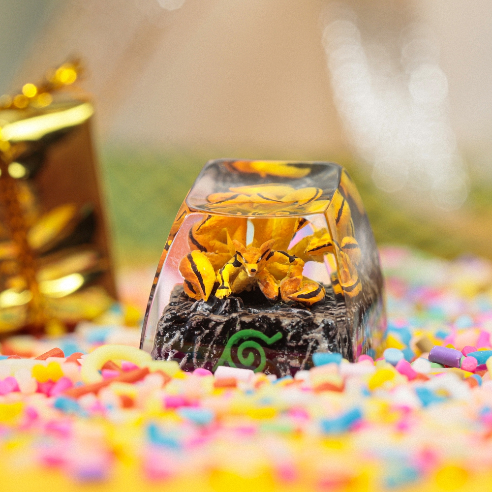 Naruto - Kurama Artisan Keycap Breakwooden 8