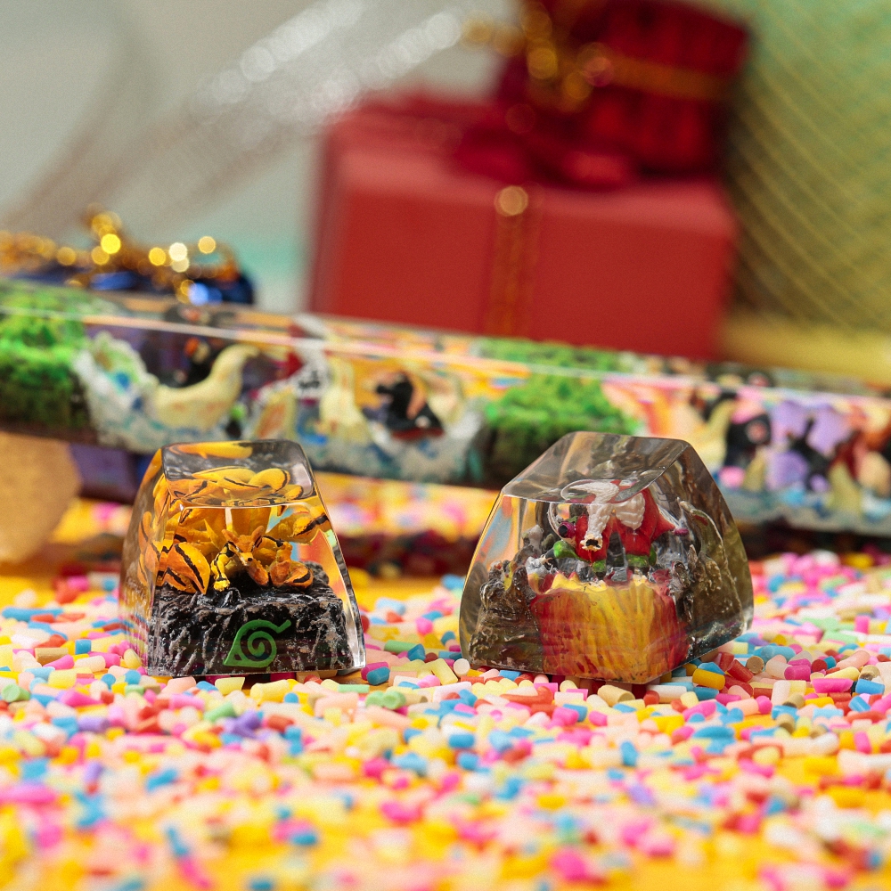 Naruto - Kurama Artisan Keycap Breakwooden 8