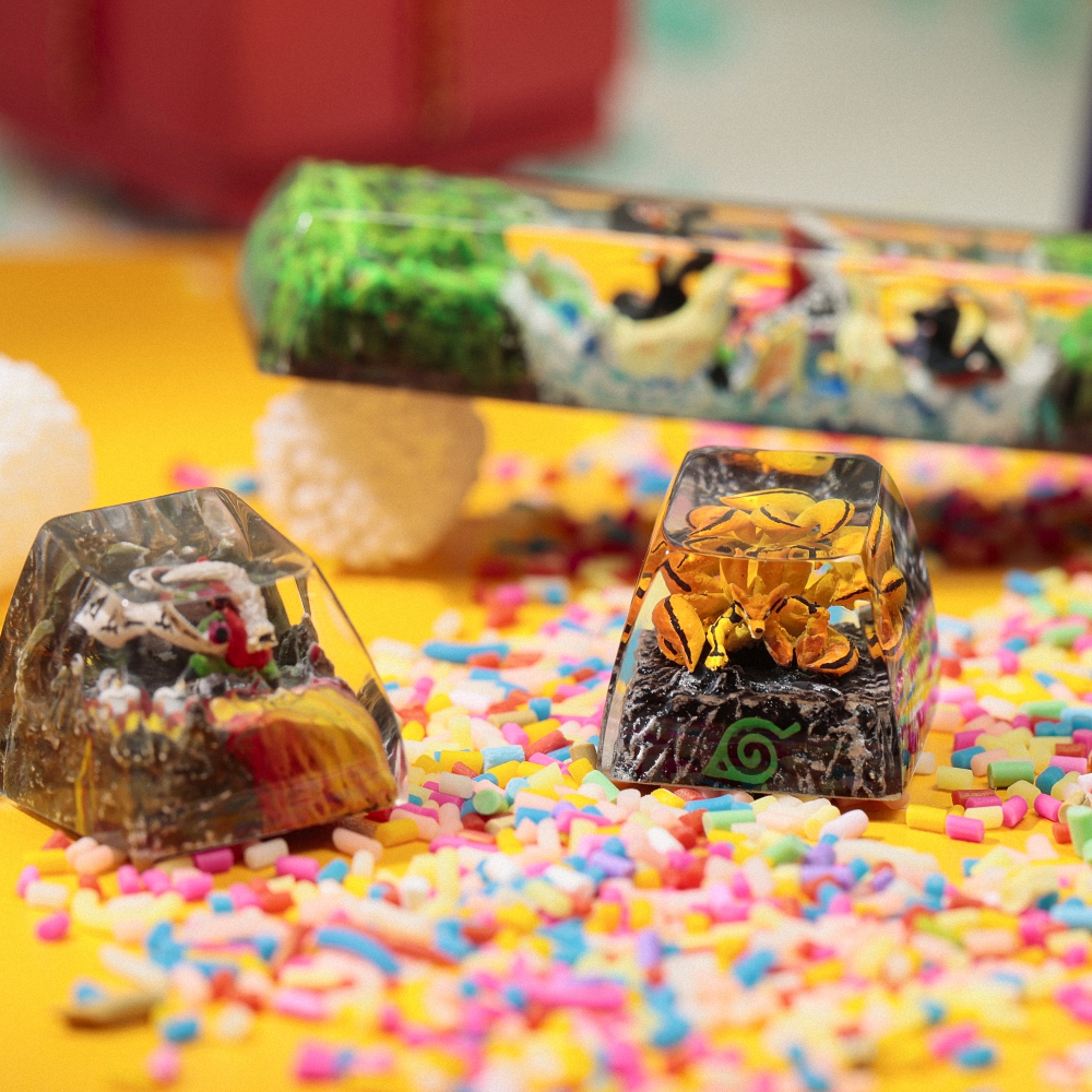 Naruto - Kurama Artisan Keycap Breakwooden 8