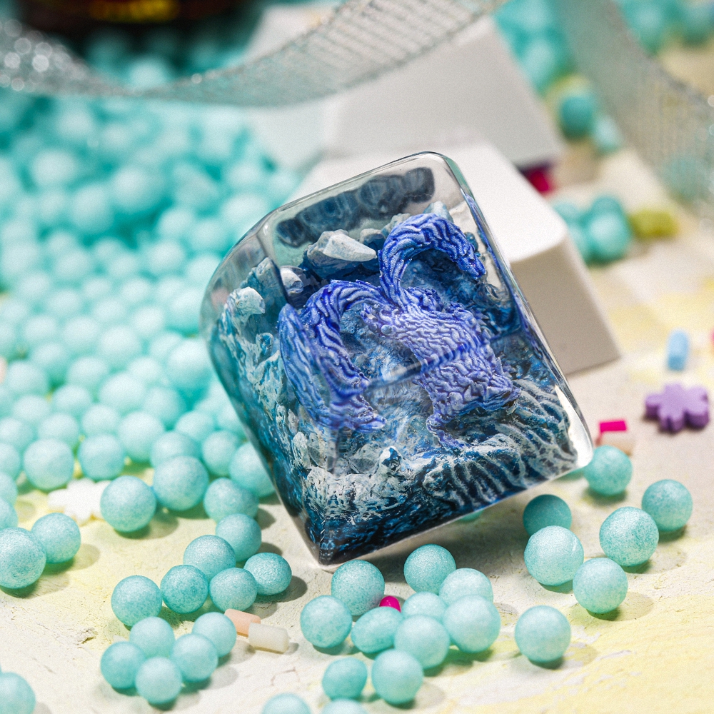 Naruto - Matatabi Artisan Keycap Breakwooden