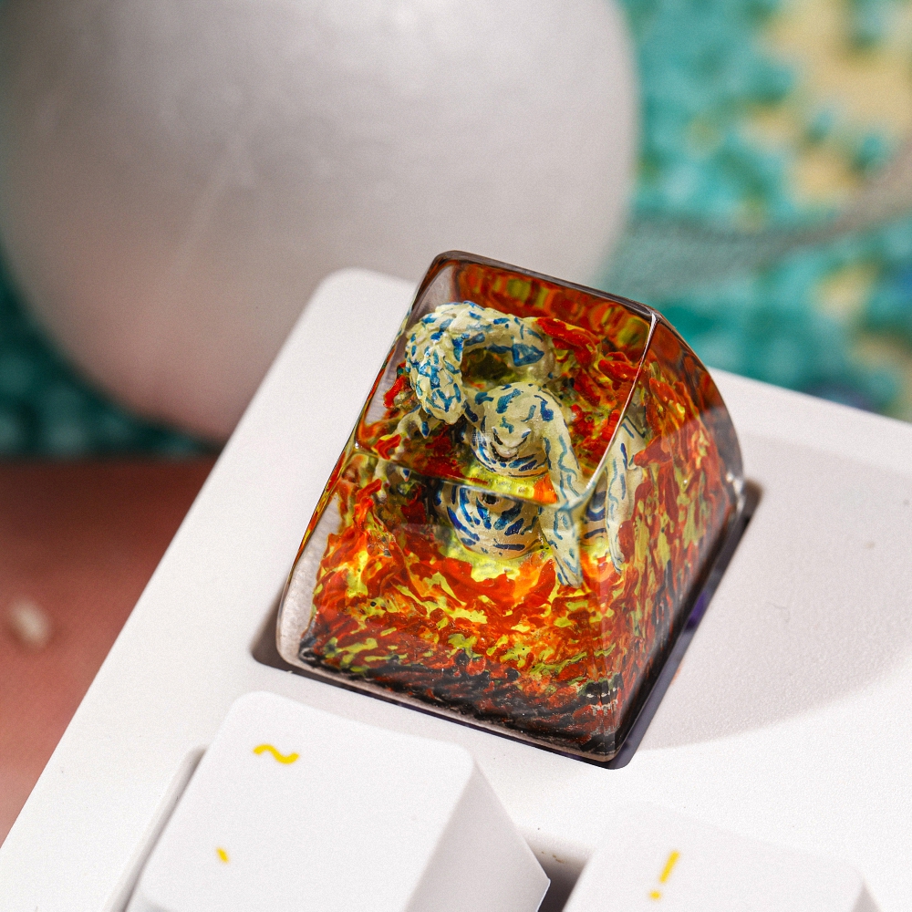 Naruto - Shukaku Artisan Keycap Breakwooden 5