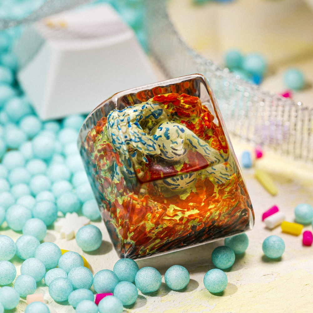 Naruto - Shukaku Artisan Keycap Breakwooden 5