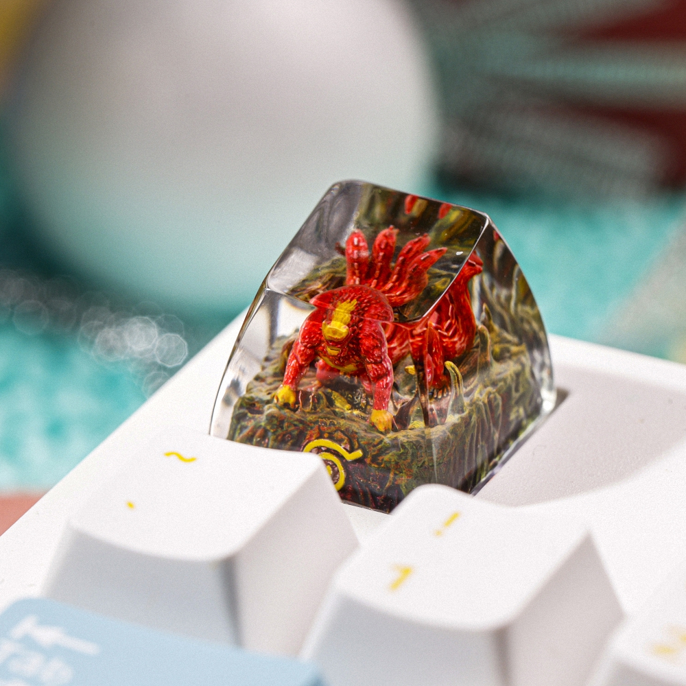 Naruto - Son Goku Artisan Keycap Breakwooden 2