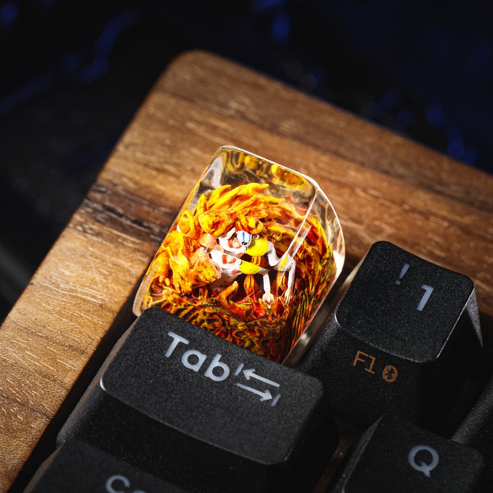 One Piece - Akainu Artisan Keycap Breakwooden