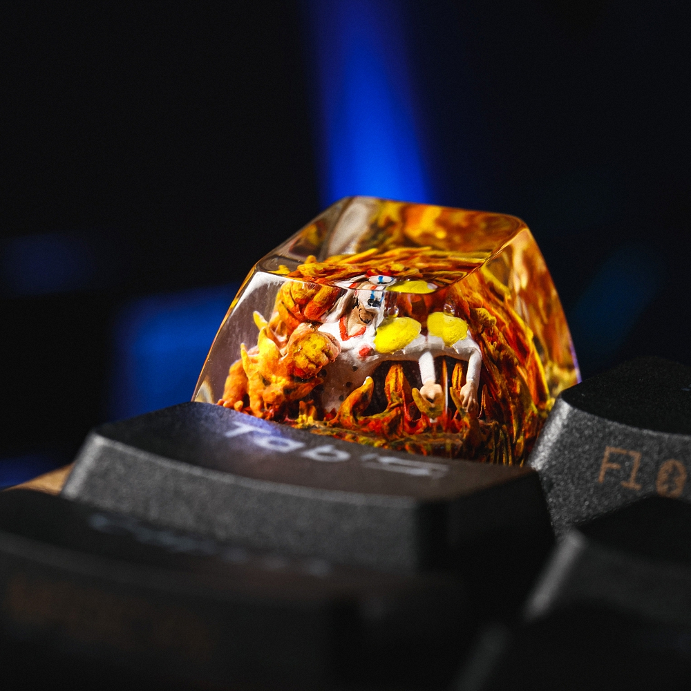 One Piece - Akainu Artisan Keycap Breakwooden