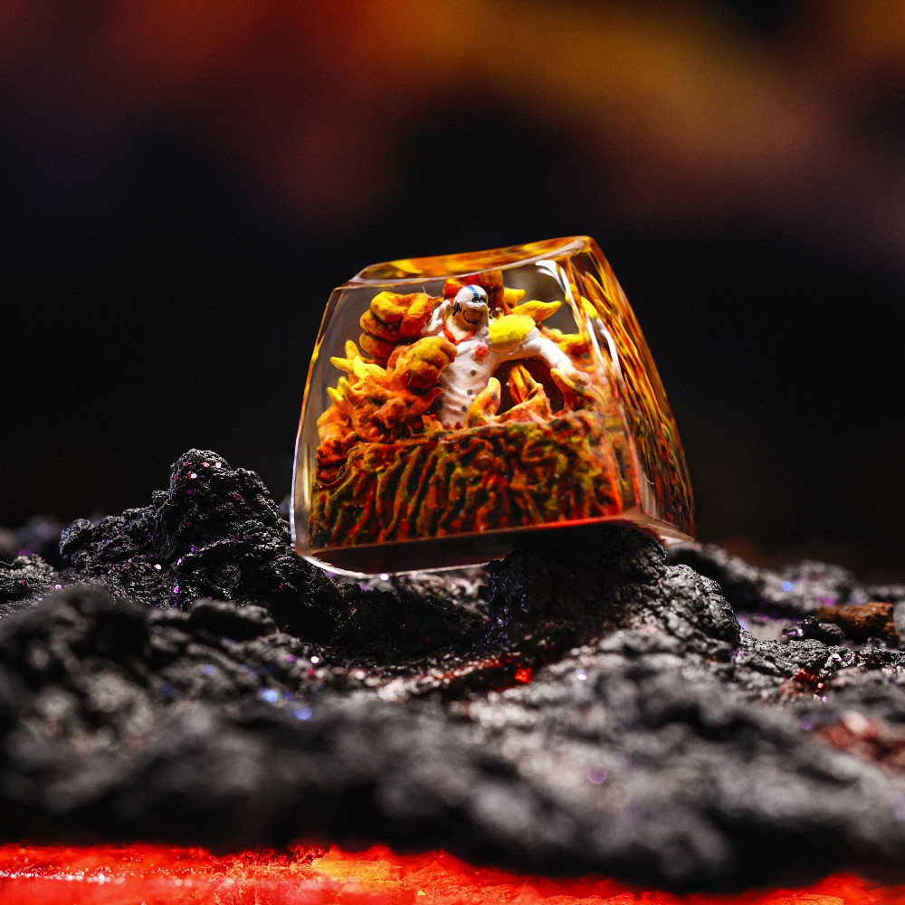 One Piece - Akainu Artisan Keycap Breakwooden 2