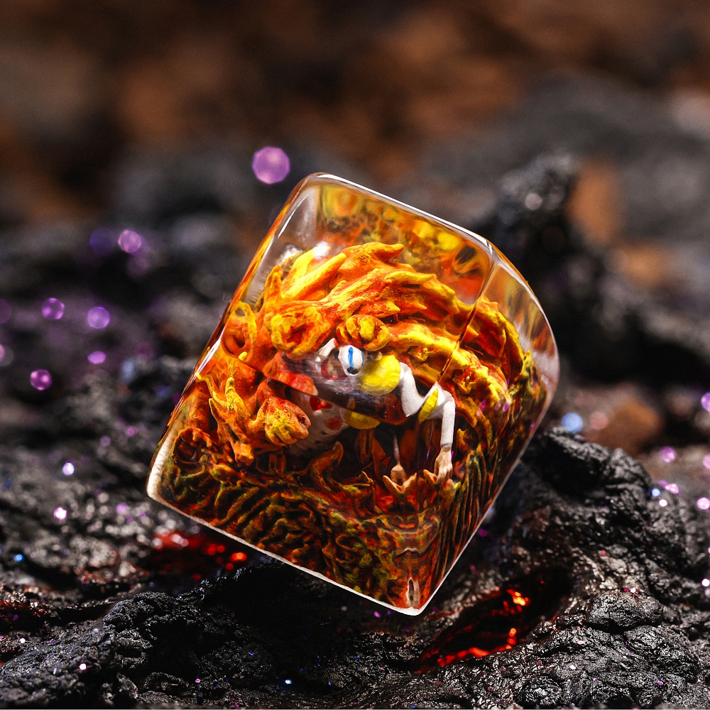 One Piece - Akainu Artisan Keycap Breakwooden 2