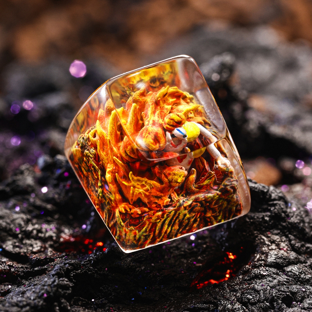 One Piece - Akainu Artisan Keycap Breakwooden 2