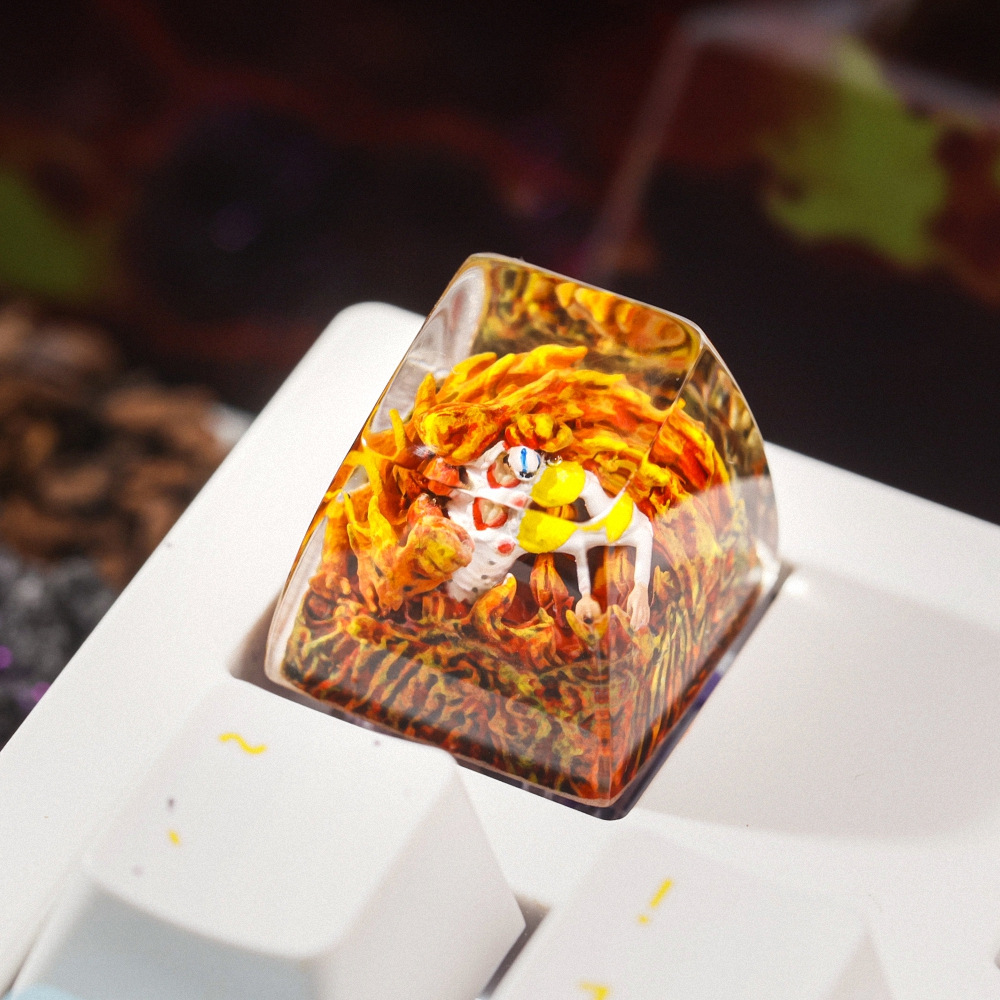 One Piece - Akainu Artisan Keycap Breakwooden 3