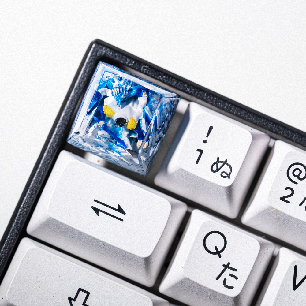 One Piece - Aokiji Kuzan Artisan Keycap Breakwooden 2