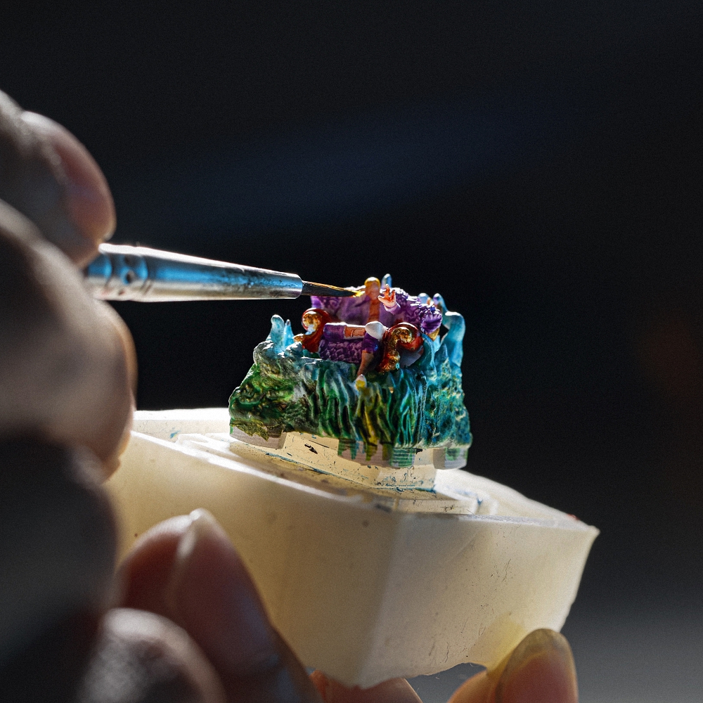 One Piece - Doflamingo Artisan Keycap Breakwooden 2