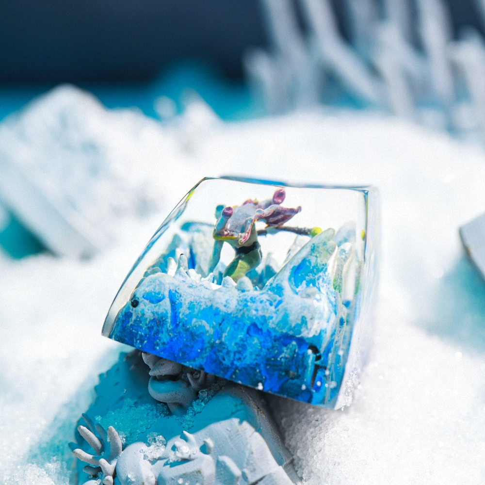 One Piece - Edward Newgate Artisan Keycap Breakwooden