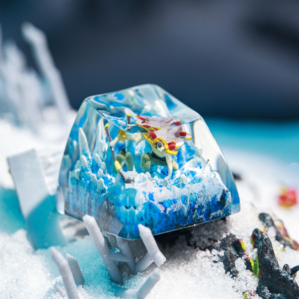 One Piece - Edward Newgate Artisan Keycap Breakwooden