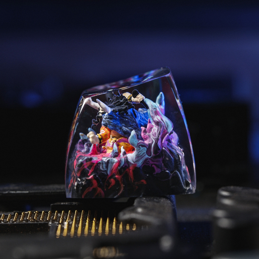One Piece - Kaido Artisan Keycap Breakwooden 2