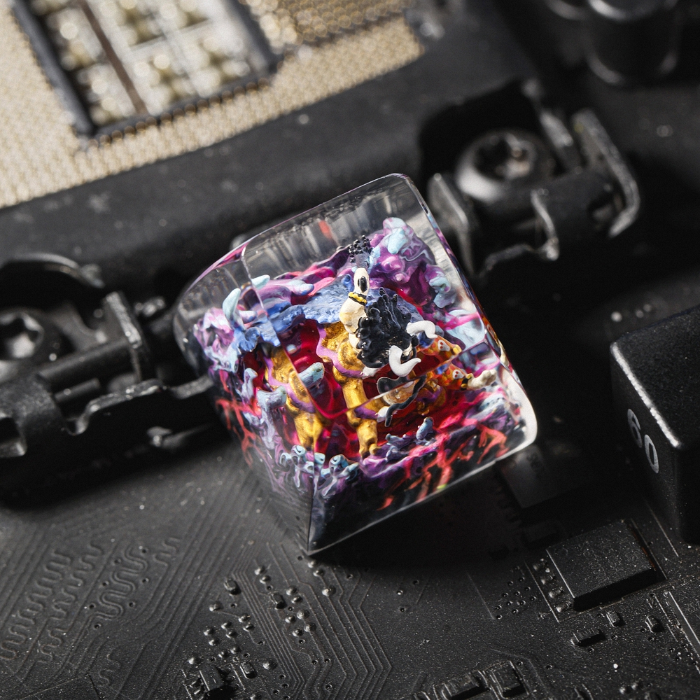 One Piece - Kaido Artisan Keycap Breakwooden 2