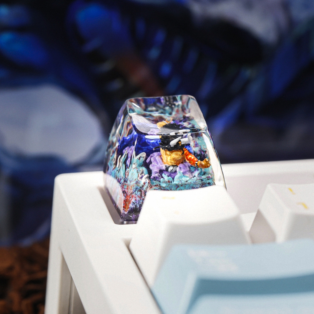 One Piece - Kaido Artisan Keycap Breakwooden 3